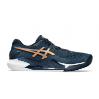 TÊNIS ASICS GEL RESOLUTION 9 CLAY - FRENCH BLUE/PURE GOLD